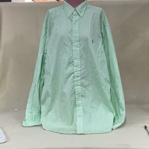 Lime green button up